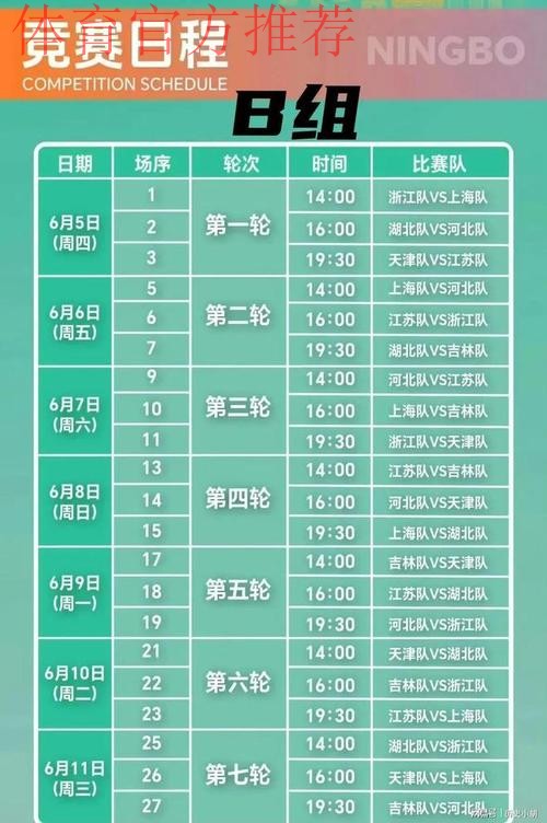 全运赛历：11月18日重点赛程